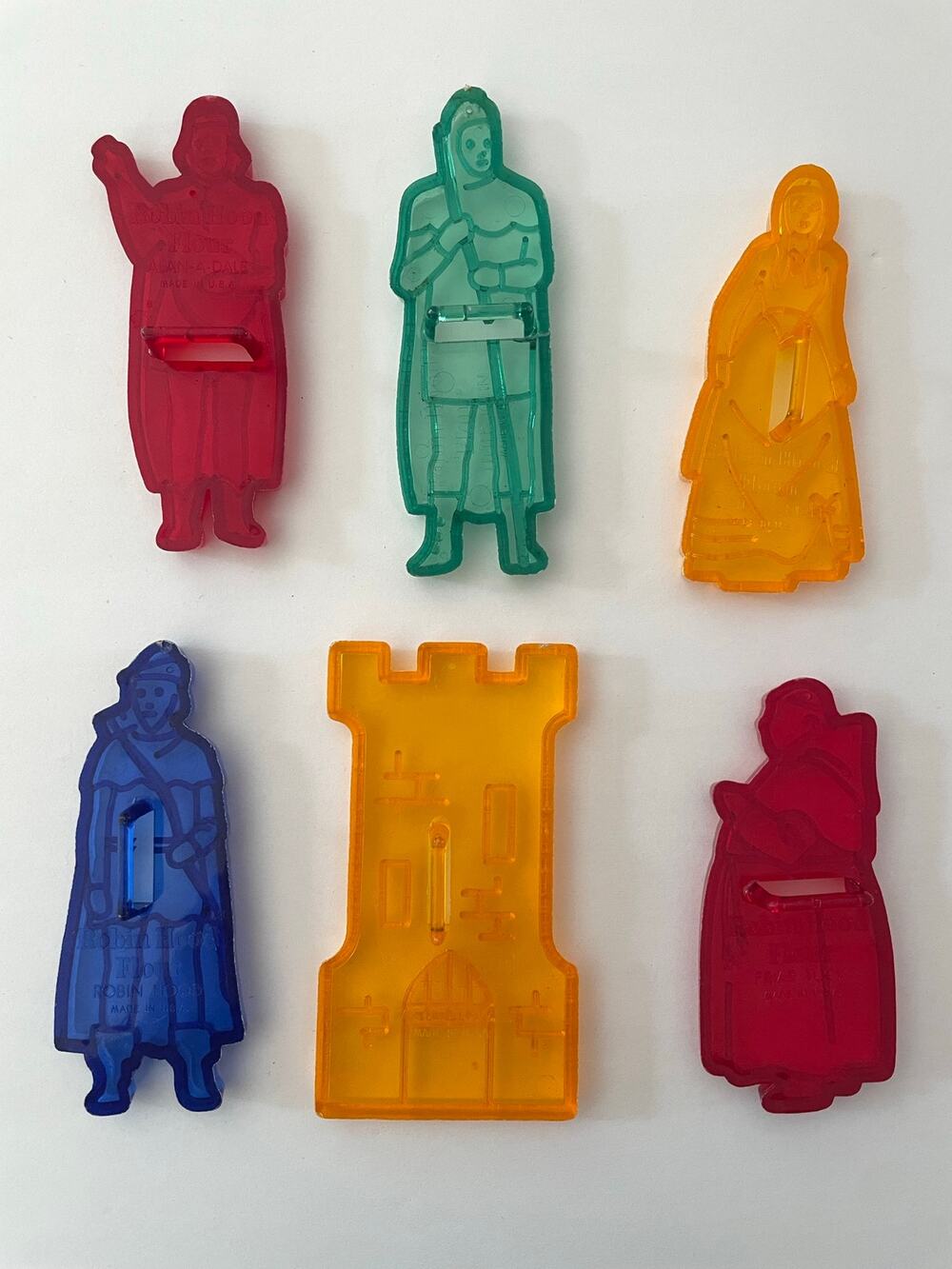 Vintage Robin Hood Flour Company Cookie Cutters 1950s Lot of 6